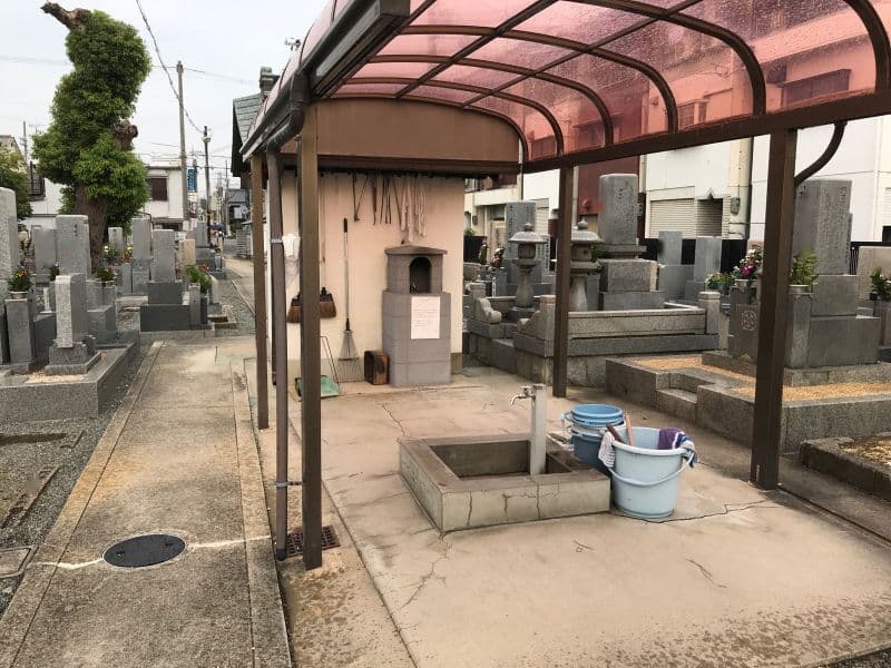 旧住道共同墓地