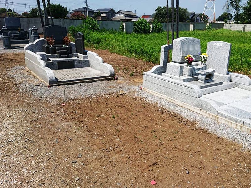 下野市柴南霊園墓地