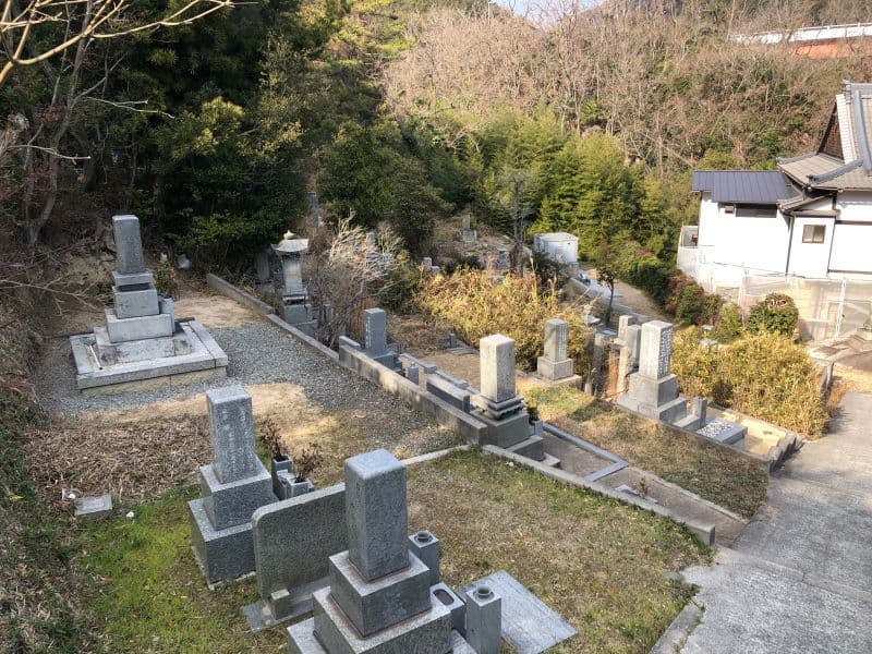 玉野市営 宇野西谷墓地