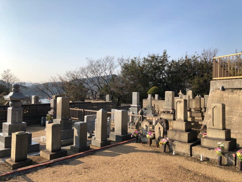 玉野市営 向日比山見墓地