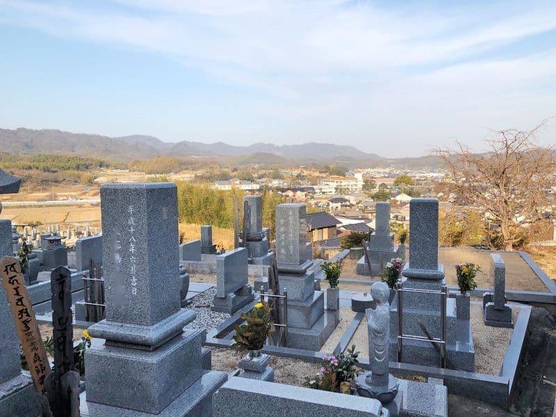 玉野市営 山田上ノ山一号墓地