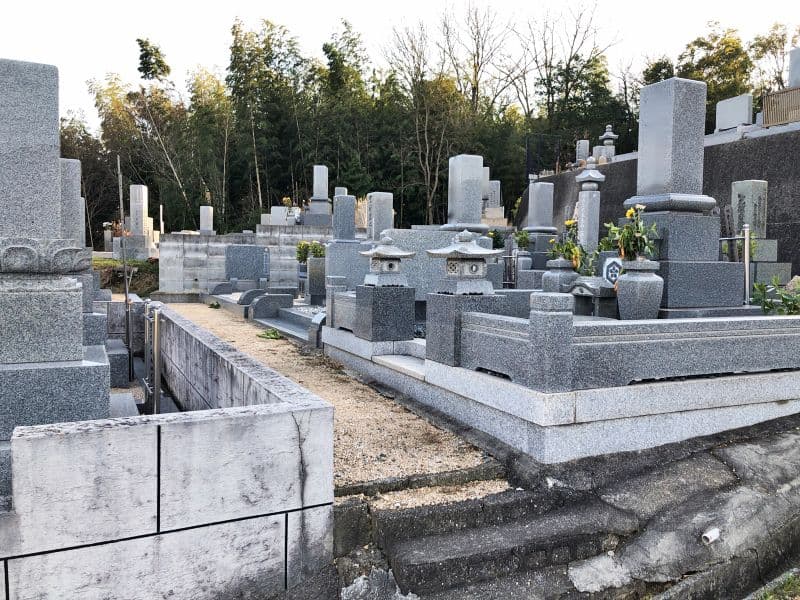 玉野市営 山田上ノ山一号墓地