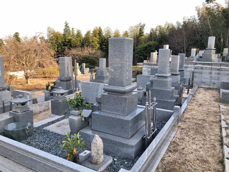 玉野市営 山田上ノ山一号墓地