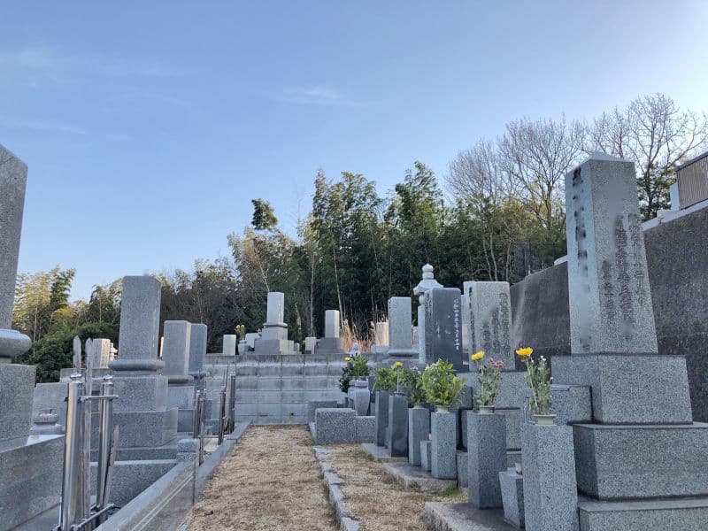 玉野市営 山田上ノ山一号墓地