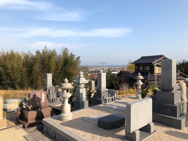 玉野市営 山田寸瀬墓地