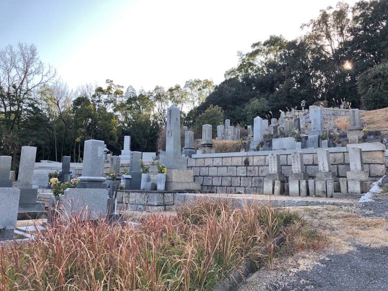 玉野市営 山田上ノ山二号墓地