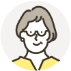 70代・女性のイラスト