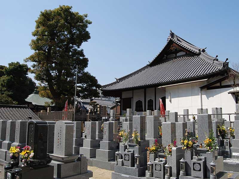 壽法寺墓地