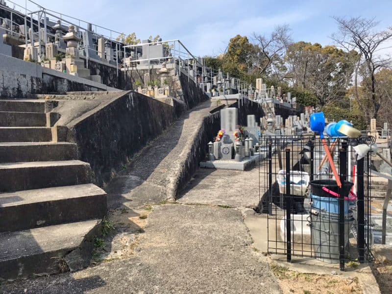 河内長野市 原地区墓地