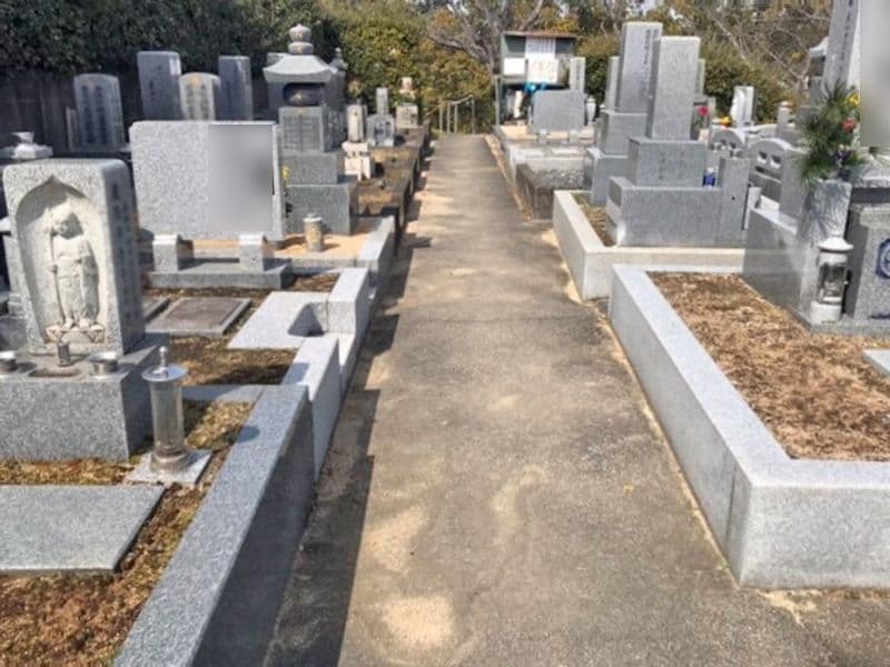 河内長野市 原地区墓地
