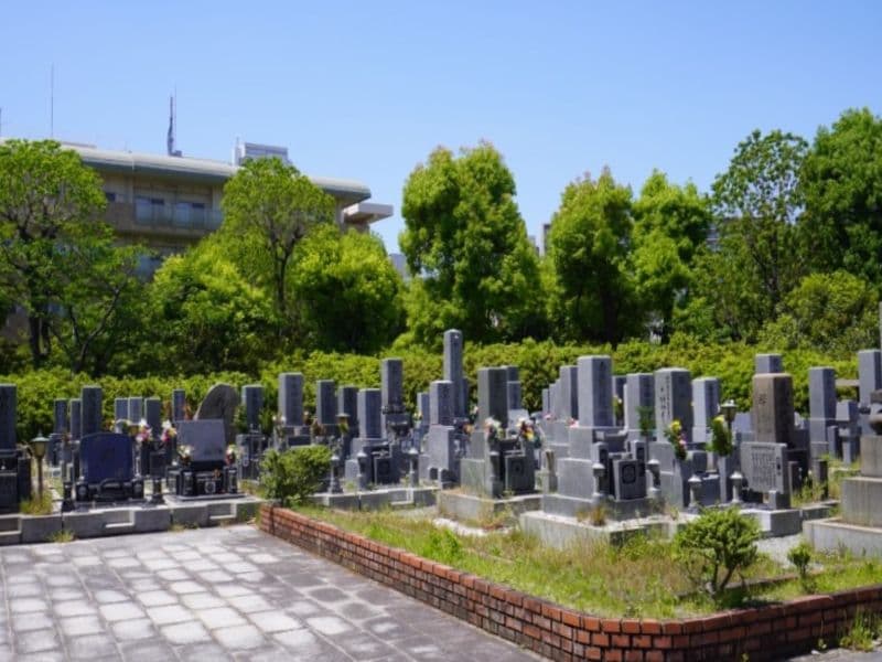 吹田市光明町墓地