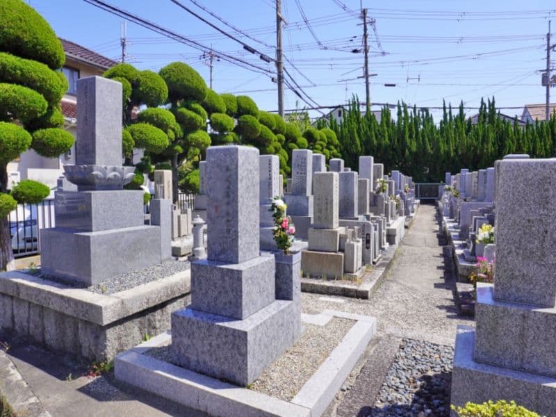 高槻市 高川田墓地