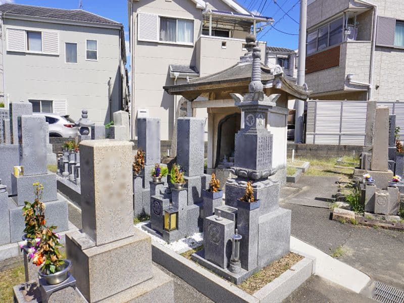 堺市北区 大豆塚墓地