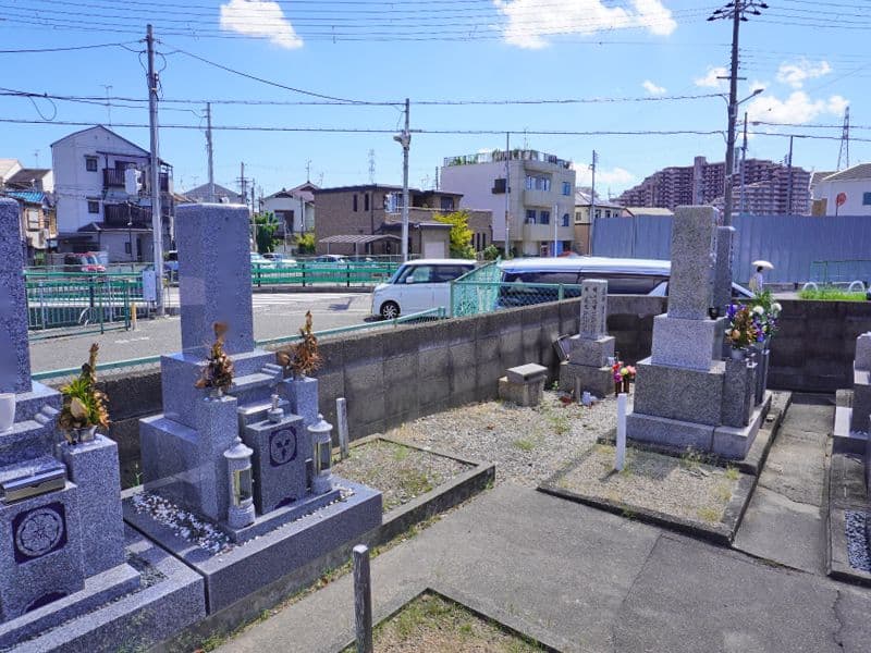 堺市北区 大豆塚墓地
