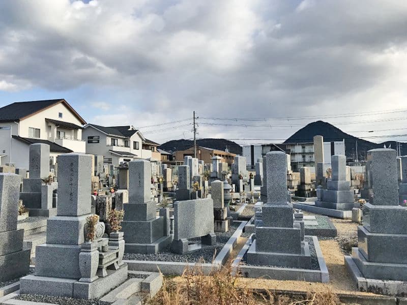 笠作墓地