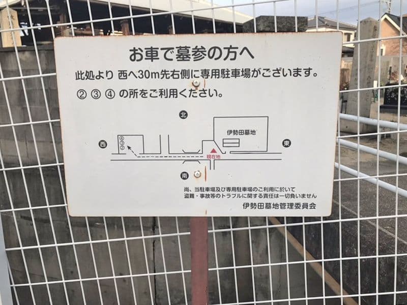 伊勢田墓地