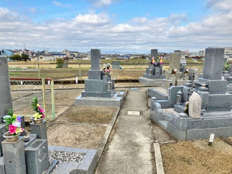 河原城町会墓地