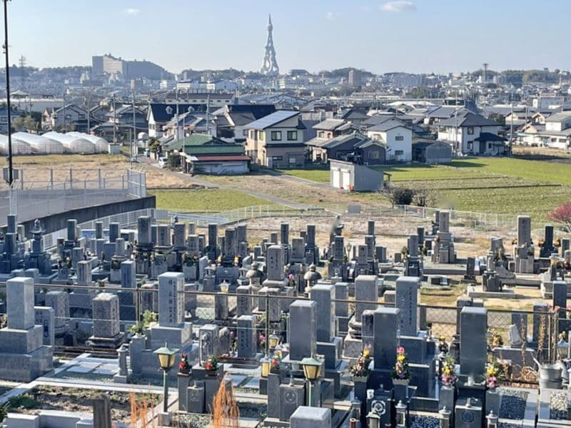 山中田墓地