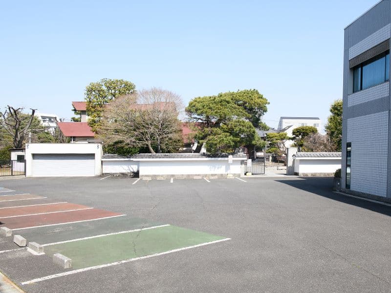 駐車場も完備しています