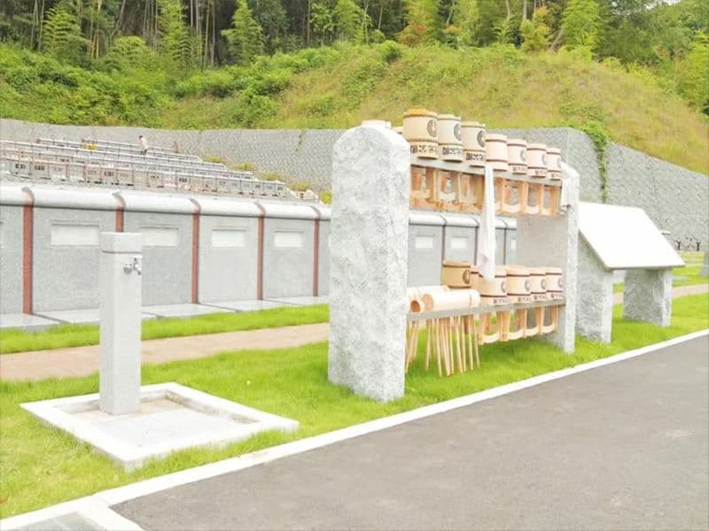 水場・手桶