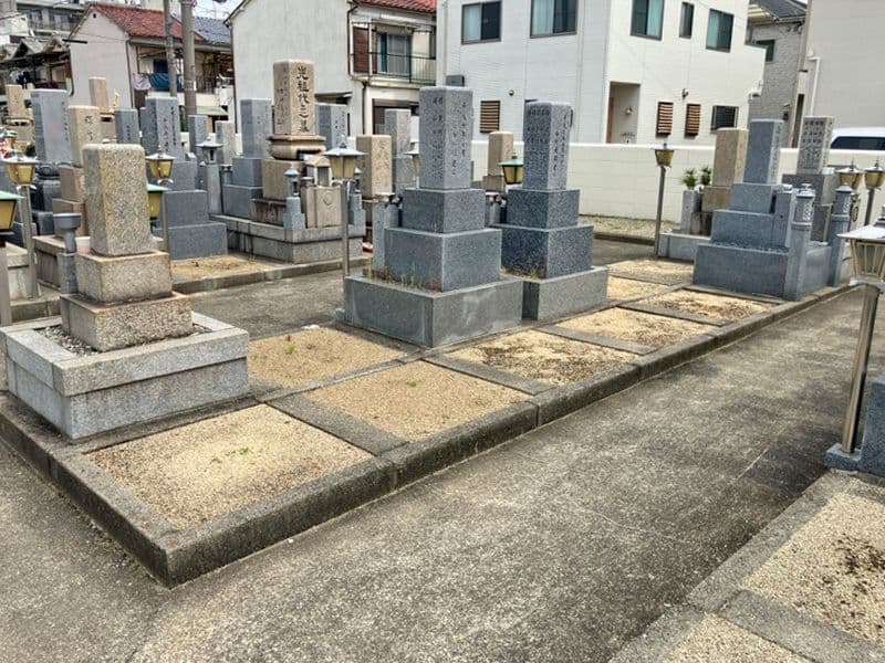 矢田冨田町墓地