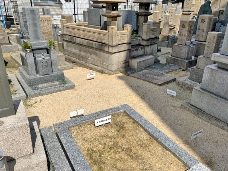 大今里墓地